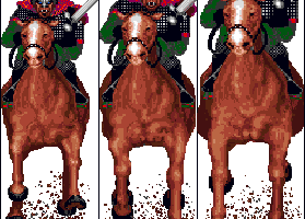 Composited scene: HORSE.L32 #8032