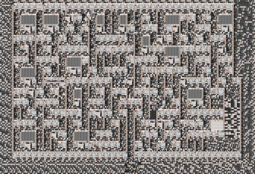 Castle / Fortress region map (overview)