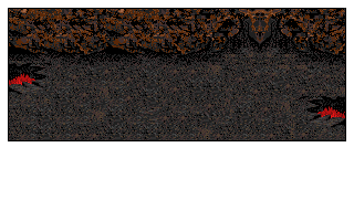 Composited scene: Lava Tunnels