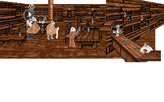Composited scene: The Orc's Nest Tavern