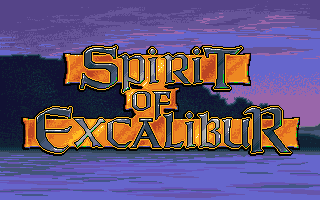 Spirit of Excalibur title screen