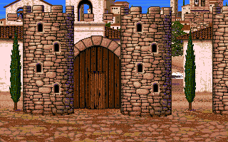 Composited scene: City of Brass