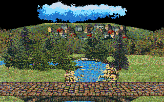 Composited scene: HOBBITON