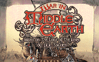 War in Middle Earth title screen